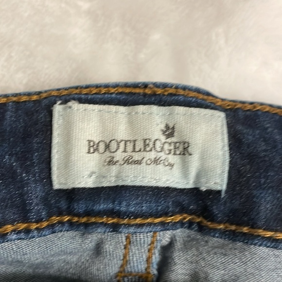 Bootlegger ladies skinny jeans, dark blue. - Picture 2 of 6